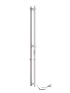 Полотенцесушитель электрический Indigo Style LSE120-10WMRt 120x10 см белый матовый